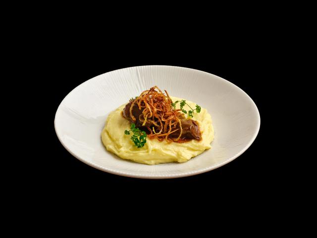 Guance di manzo e patate cremose