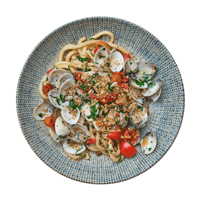 Spaghettoni alle vongole